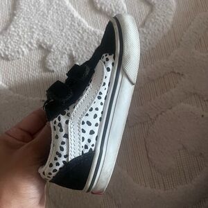 Vans checkers strapped toddler sneakers